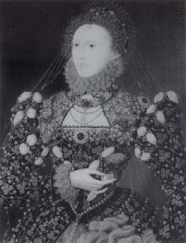The phoenix portrait of Queen Elizabeth, Nicholas Hilliard